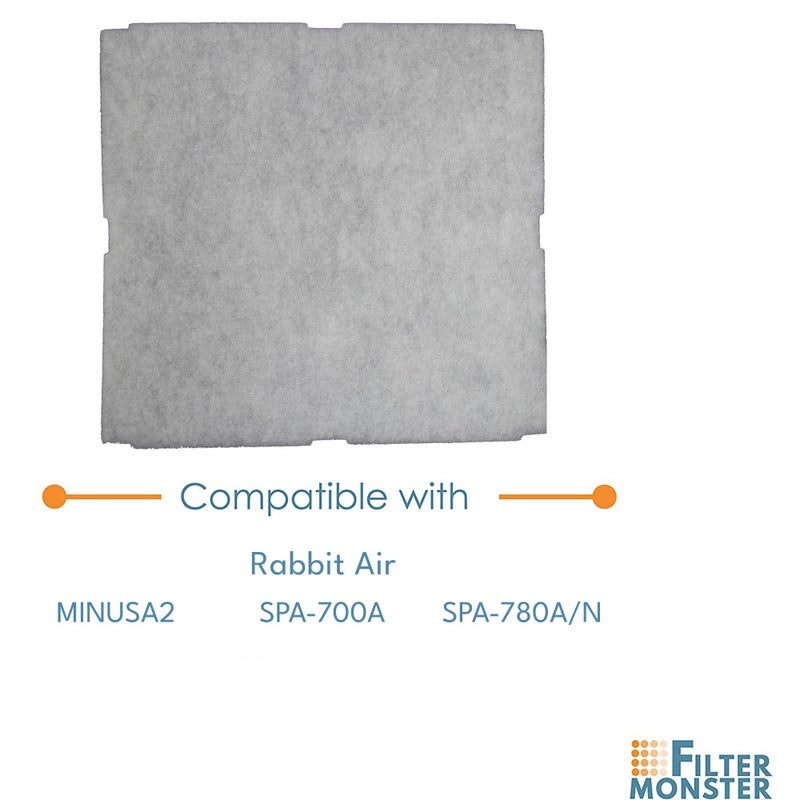 Filter-Monster.com Filter-Monster â€“ Odor Reduction Air Filter Replacement Kit - Replacement Compatible with Rabbit Air MinusA2 Air Purifier - Image 2